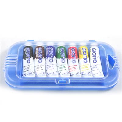 Tempera Giotto in tubetti da 7,5 ml. da 7 colori