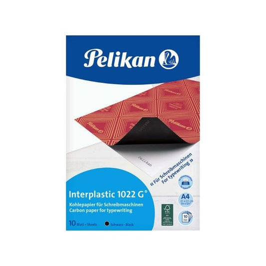 Carta Carbone Pelikan Interplastic 1022 G in cf. da 10 ff.