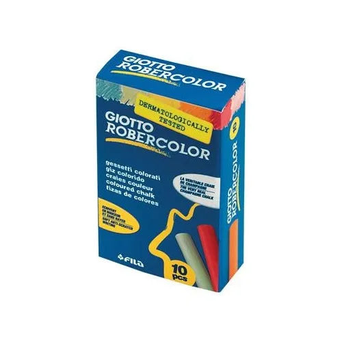 Gesso colorato tondo Giotto cf. a 10 pz.