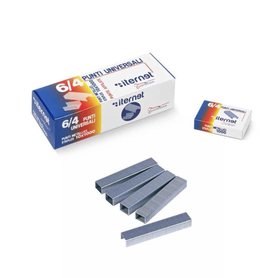 Punti Cucitrice a Pinza 64/ 548 cf. 10 scatoline da 1000 punti