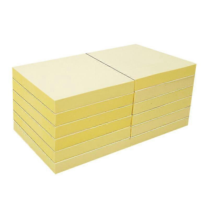 Blocchetti Adesivi 76X76 Colore Giallo 100 fogli
