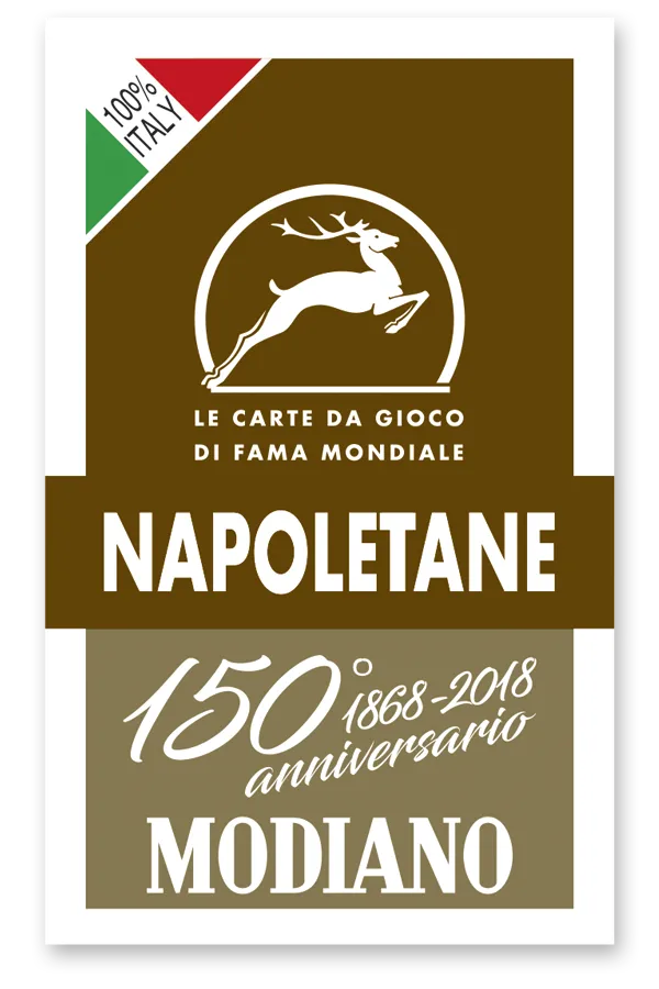 Carte da Gioco Napoletane Modiano Marrone