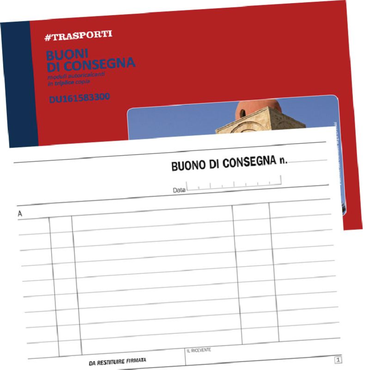 Blocco Buoni Consegna 50/50/50 AUT.11,5x16,5 3 Copie