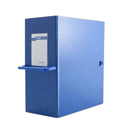 Raccoglitori Scatola Archivio Big Sei Rota Blu Ds. 12