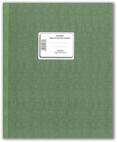 Registro Verbale Assemblea Condominio 80 pagine 31x24,5