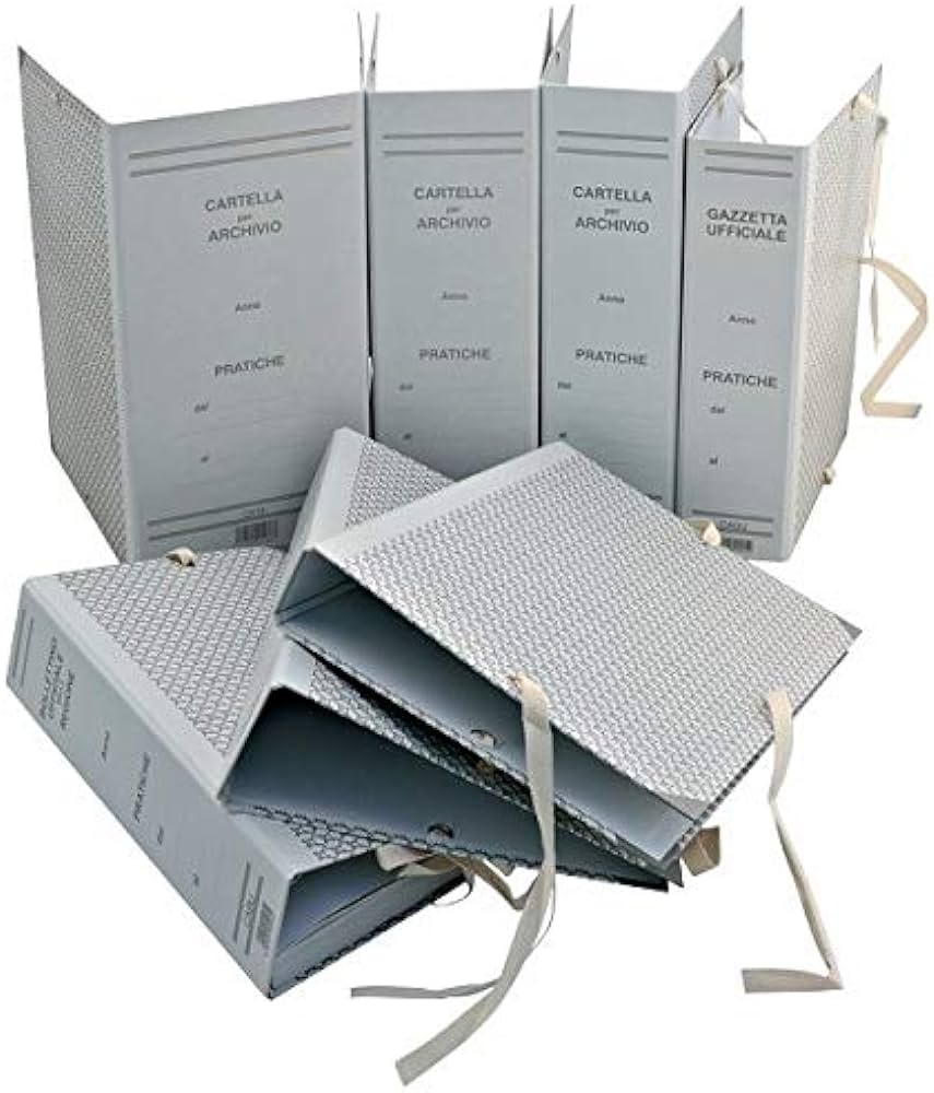 Cartelle Archivio con Fettucce ( Faldoni )