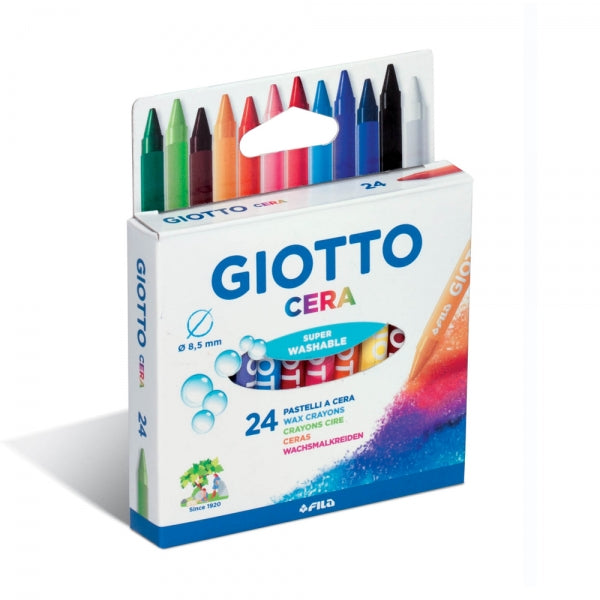 Pastelli Giotto cera a 24 colori