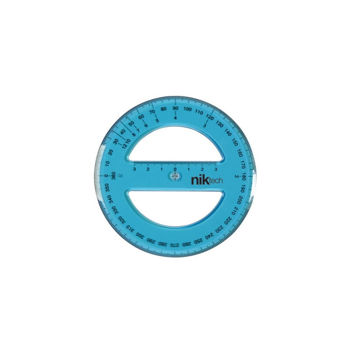 Goniometro in Plastica 12cm. 360°