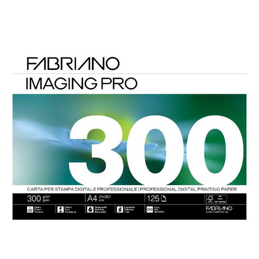 Carta A4 Fabriano Imaging Pro ( Ex Multipaper ) 300 grammi 125 ff.