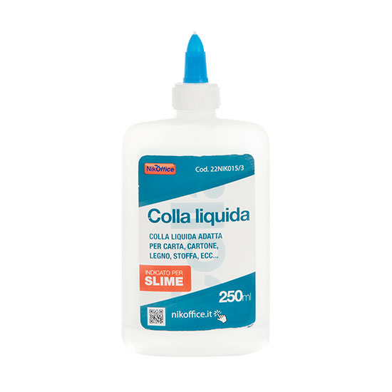 Colla Liquida NIKOFFICE 250ml. Trasparente