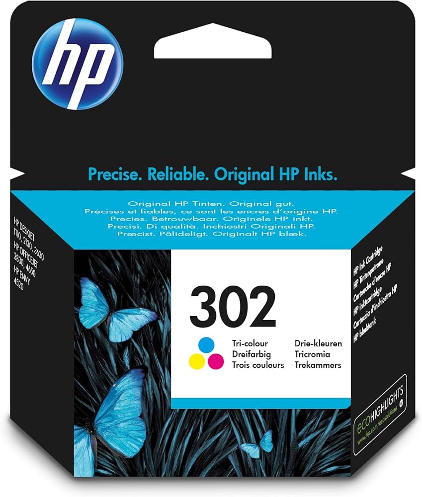 Cartuccia HP 302 Tri-Color Originale