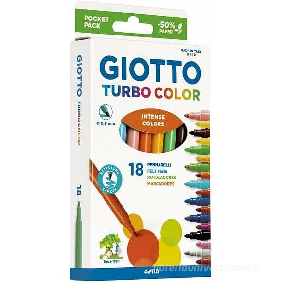 Pennarelli Giotto Turbo a 18 Colori