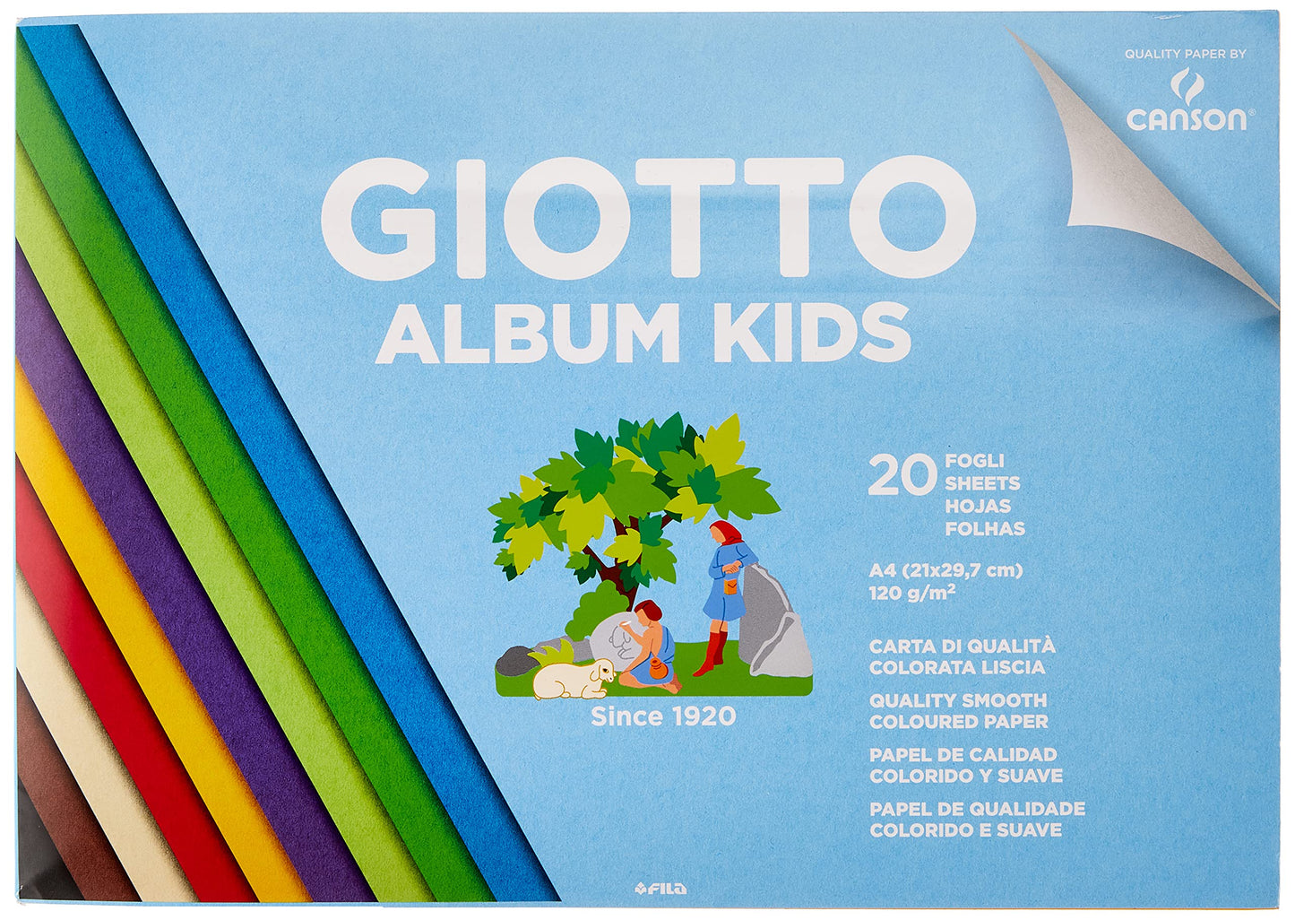 Album a Carta Colorata a4 Giotto Kids