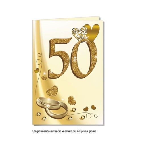 Biglietti Augurali Anniversario 50 Anni