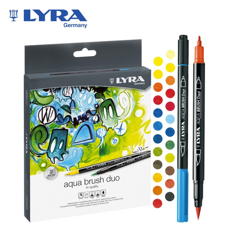 Lyra Aqua Brush Duo 12 Colori