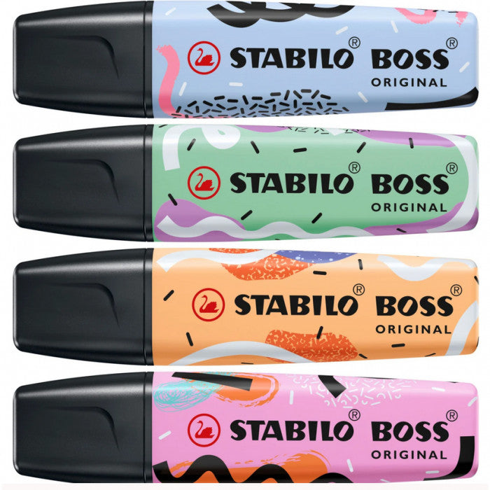 Stabilo Boss Original Set 4 Colori By Ju Schnee