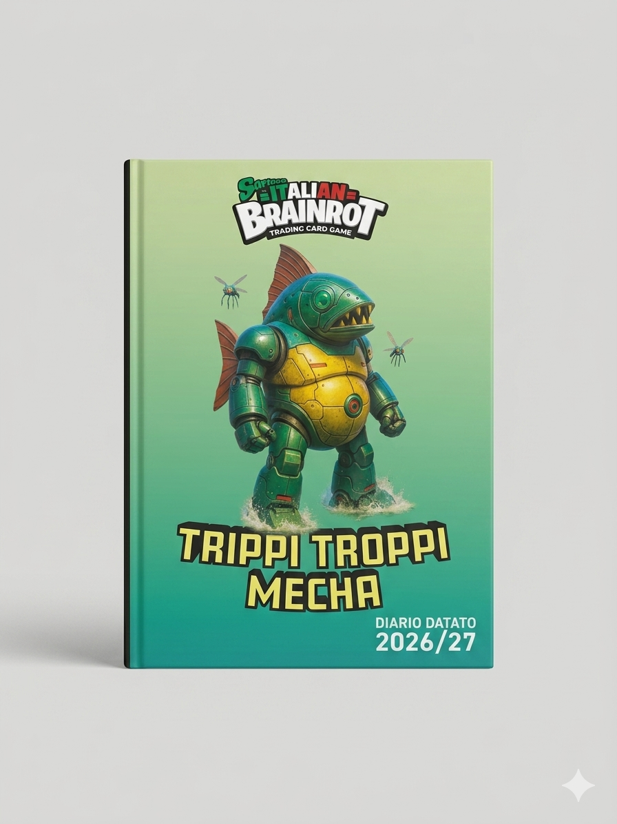 Diario Comix 12 mesi Standard Brainroot varie fantasie