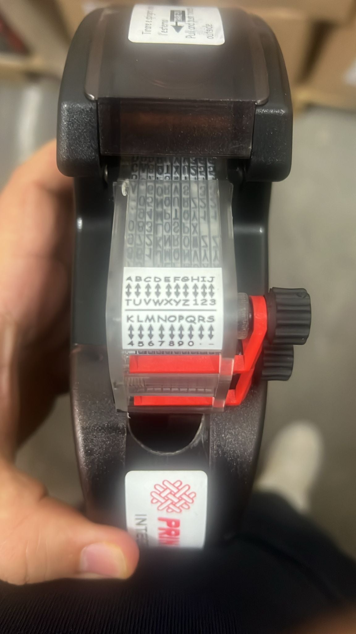 Prezzatrice Alfanumerica Integrale due rulli 10 piste con decodifica