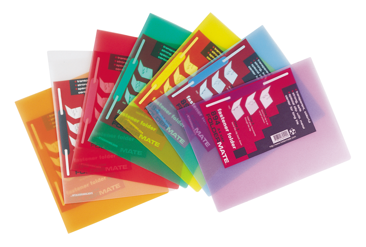 Cartelle in PPL con Spillo Trasparenti cf. 10 pz.