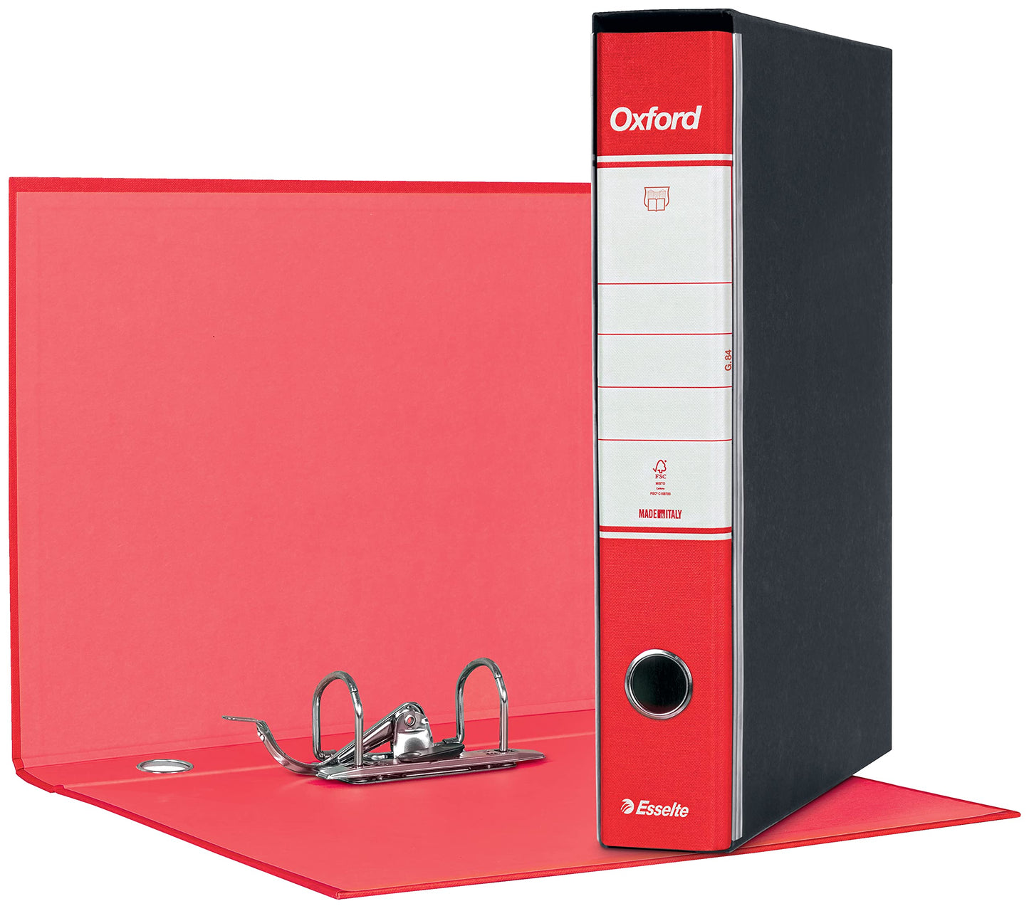 Esselte Registratori per Fatture Ds. 5 G84 OXFORD colore Rosso