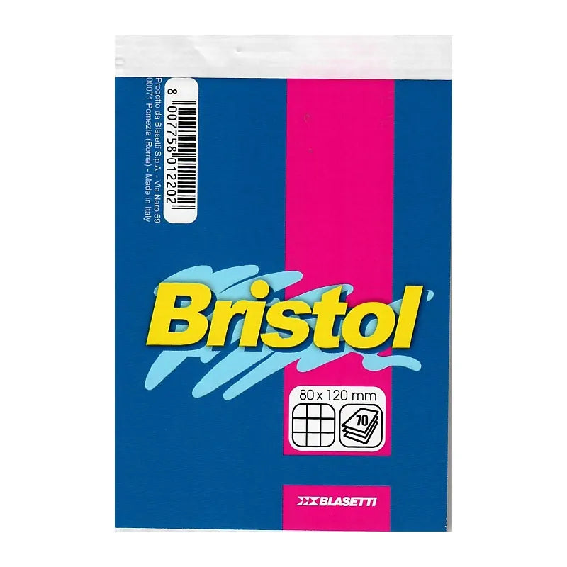 Blocco Note Blasetti Bristol 8x12 A7 5MM.