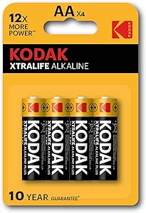 Pile Batterie Zinco Carbone in Blister da 4 pezzi Stilo