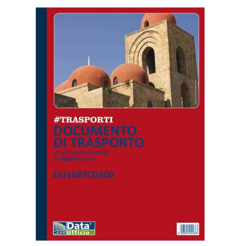 Blocco DDT 50x2 autocopiante 29,7x21,5