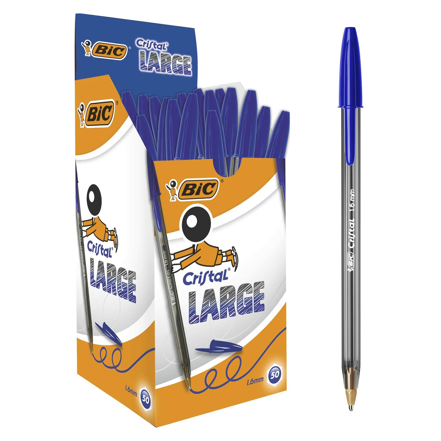 Penne Bic Cristal Large 1,6