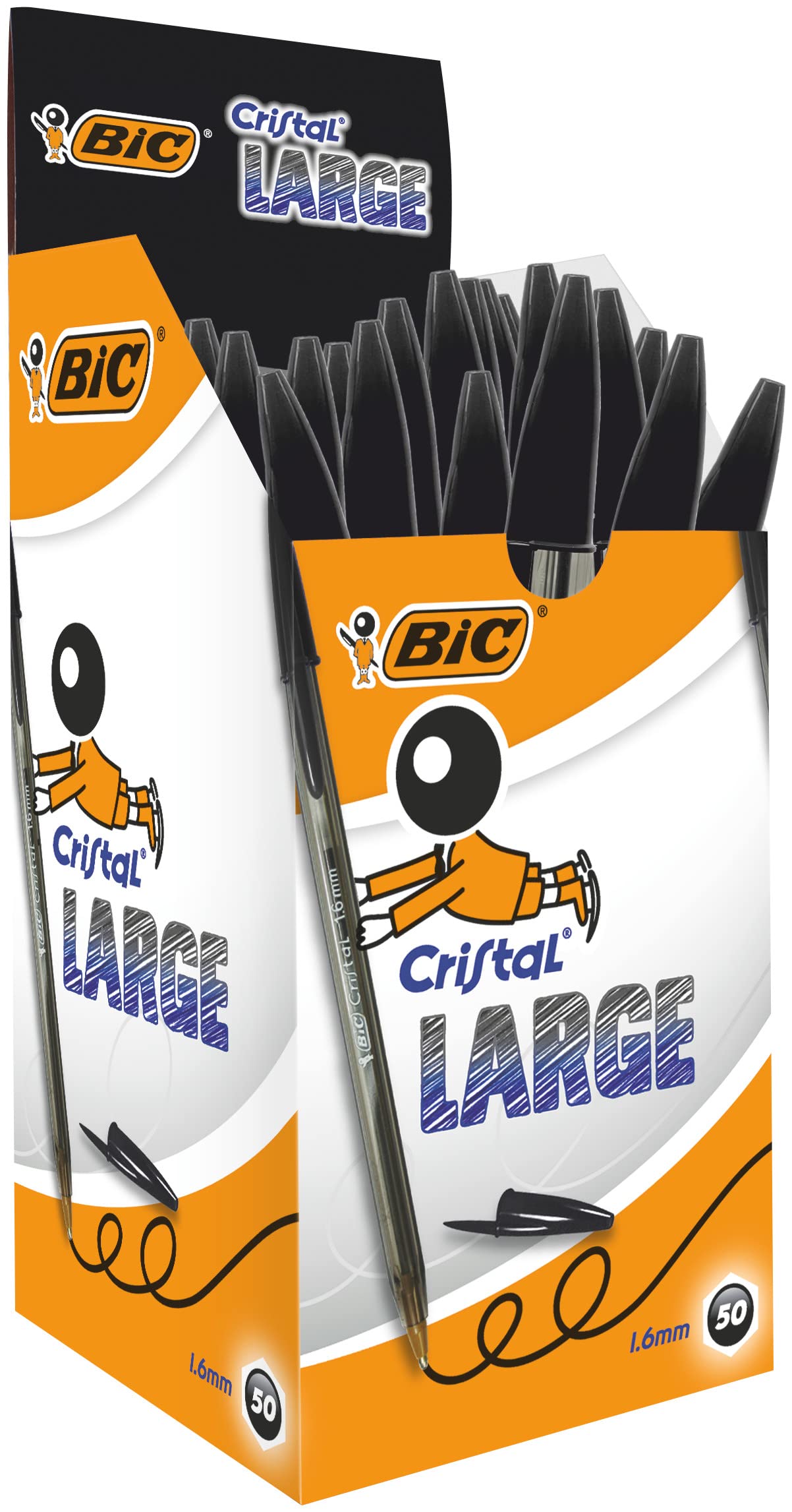 Penne Bic Cristal Large 1,6