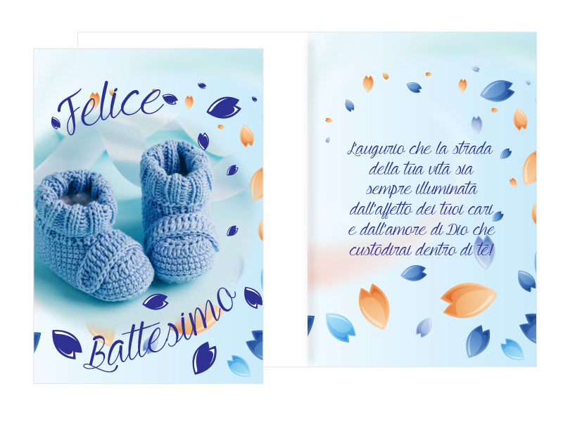 Biglietti Augurali Battesimo Bimbi