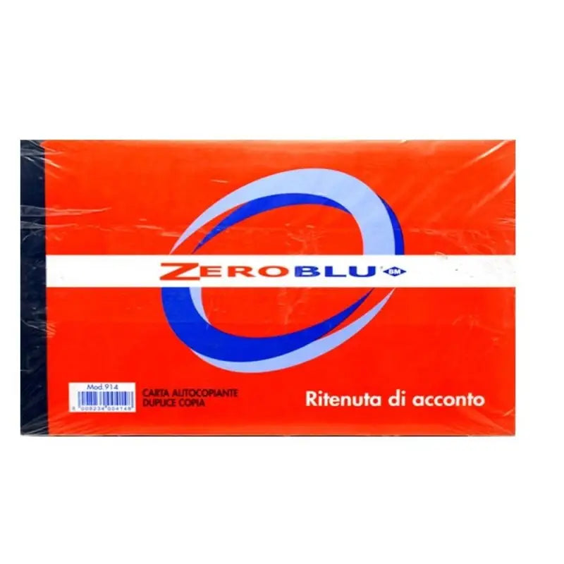Blocco Ritenuta D'Acconto 2 copie