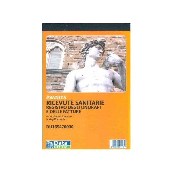 BLOCCO RICEVUTE SANITARIE 50x2 AUTOCOPIANTI