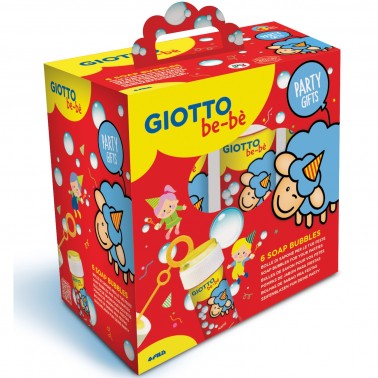 Bolle di Sapone Giotto Be-Be' 60 Ml. cf. da 6 Pz.