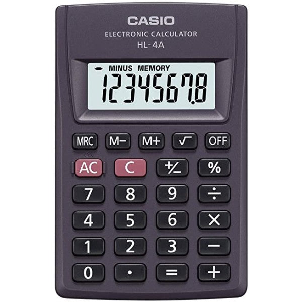 Calcolatrice Casio HL4A