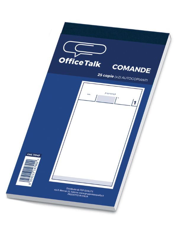Blocco Comande 2C.AUT. 10x17 25/25 Office Task