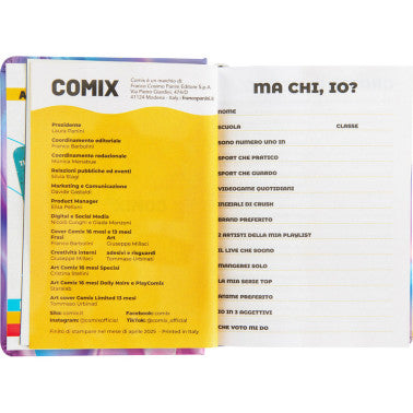 Diario Agenda Comix Panini 16 mesi 2025/2026 Mini