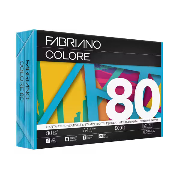 Carta A4 Fabriano Copy Tinta 80gr. 500FF