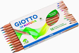 Pastelli Giotto Natura a 12 colori