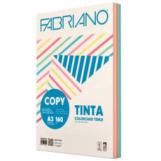 Carta A3 Fabriano Copy Tinta Tinte Tenui 5 Colori