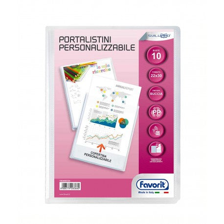 Portalistino a 10 buste