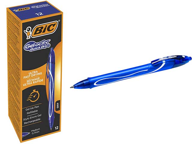 Penne Bic Gelocity Quick Dry 0,7