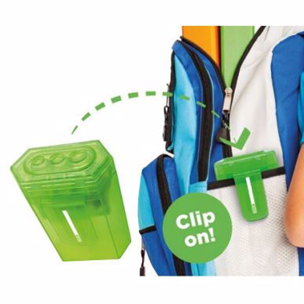 Temperamatite Giotto 3 fori (3 in 1 ) con tappo e clip