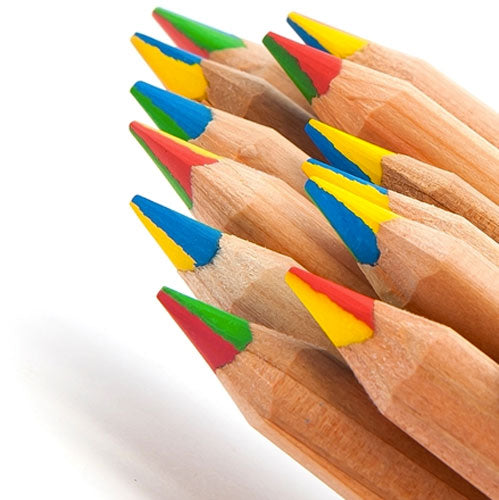 Matite con mina 4mm. 4 colori in uno 1pz