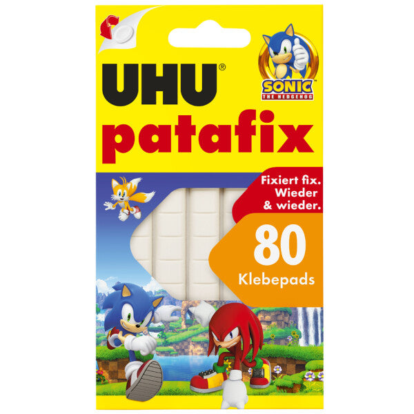 Colla Uhu Patafix 80 Quadratini in Pasta