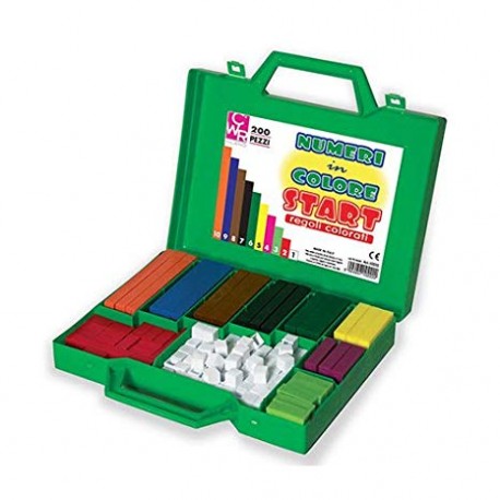 Regoli didattici in valigetta CWR 200 pezzi