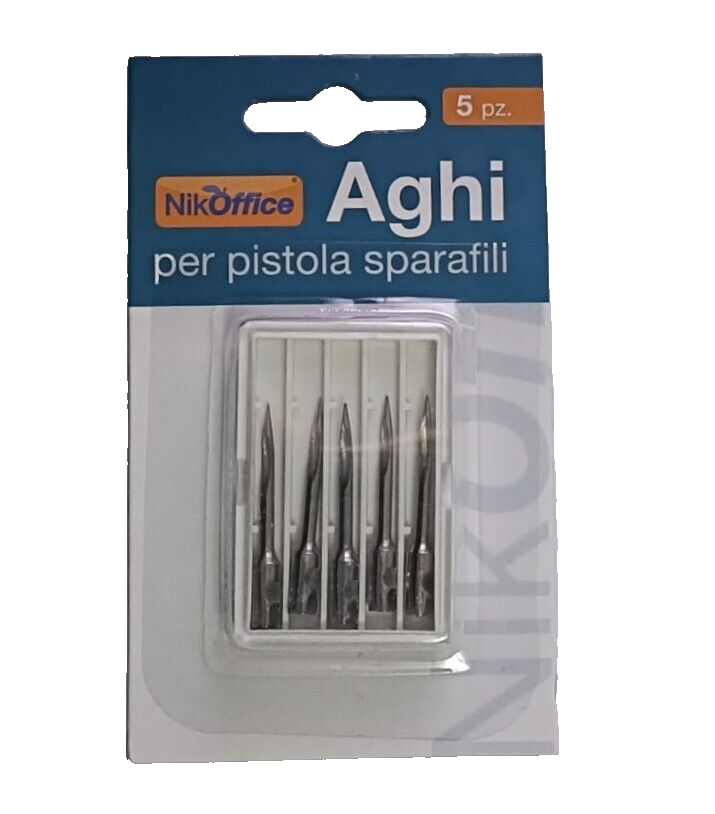 Aghi per Pistola Sparafili Cf. 5 Aghi Standard