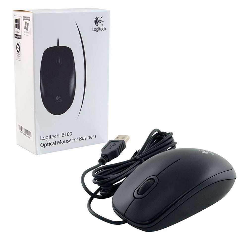 Mouse con filo Logitech B100