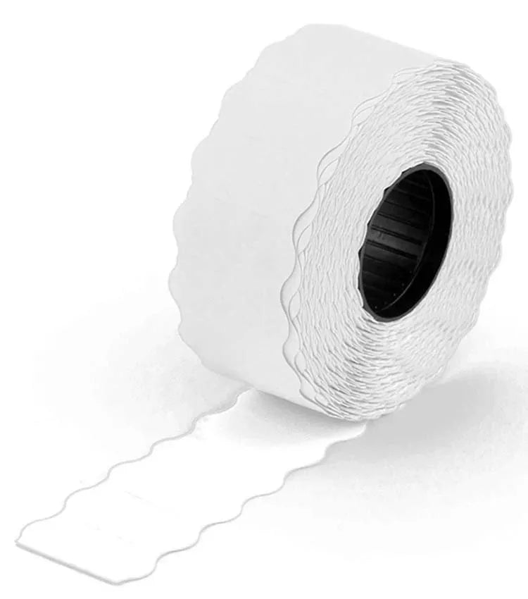 Etichette a Rotolo x Prezzatrice 26x12 colore Bianco