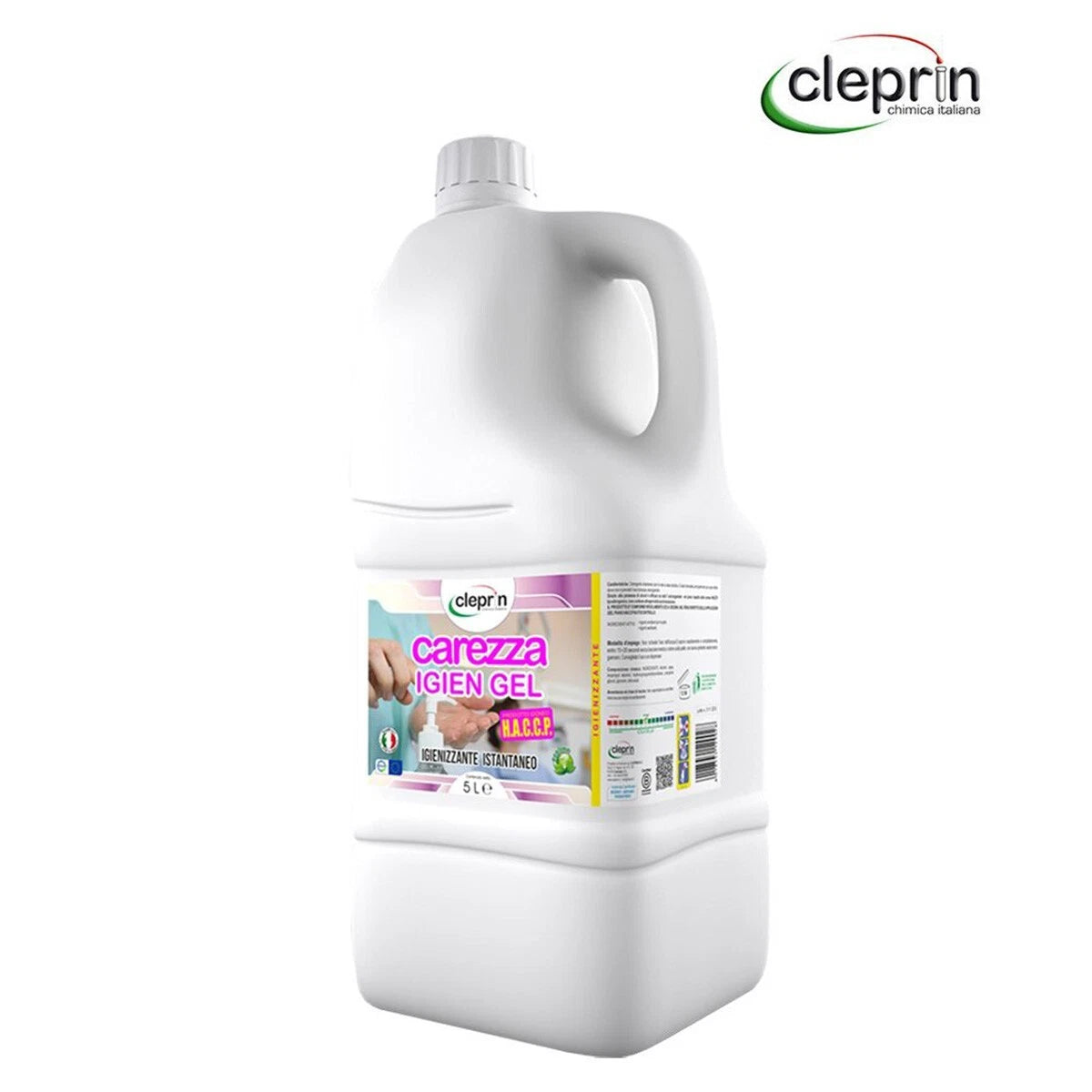 Gel igienizzante per la Pulizia delle Mani Tanica da 5 lt.