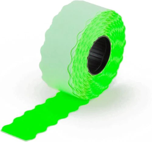 Etichette a Rotolo x Prezzatrice 26x12 colore Verde